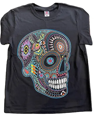 £10 • Buy Day Of The Dead Mexican T Shirt Sugar Skull Dia De Los Muertos No.11