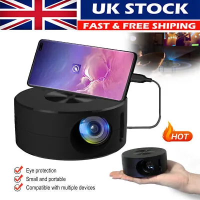 £27.35 • Buy YT200 Portable LED Video Projector Home Theater Projector For Android IPhone UK