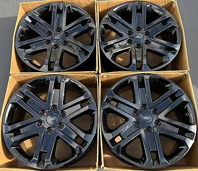20  Ford F-150 OEM Rims Factory Wheels Gloss Black 10345 Platinum 2023 2024 F150 • $1400