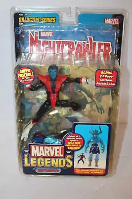 ToyBiz Red Nightcrawler Galactus BAF 2005 Marvel Legends SEALED X-Men Figure • $39.95