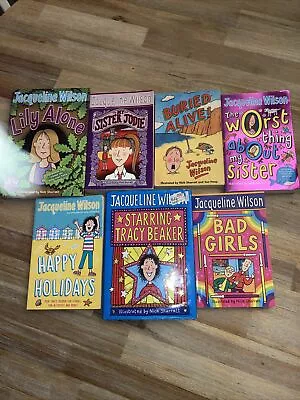 BOOKS X 7 Jacqueline Wilson Books Bundle Joblot Very Good Condition • £7.99