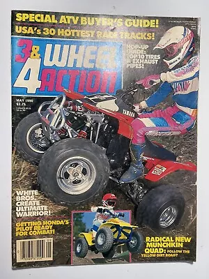 Vintage May 1990 3 & 4 Wheel Action Magazine • $34.99