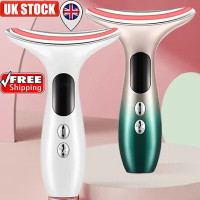 EMS Microcurrent Facial Skin Tightening Lifting Device Face Neck Beauty Machine • £14.45