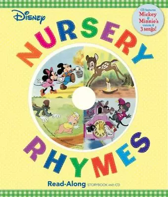 Disney Nursery Rhymes Readalong Storybook And CD [With Hardcover Book(s)] • $5.07
