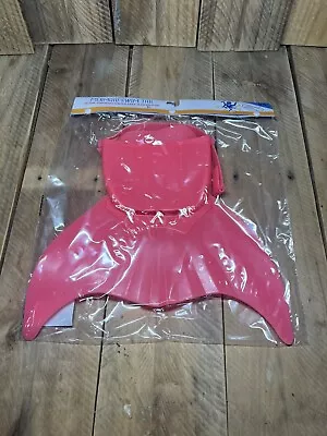 Women Kids Girls Mermaid Tail Diving Monofin Swimming Flipper Pink Adjustable • $14.99
