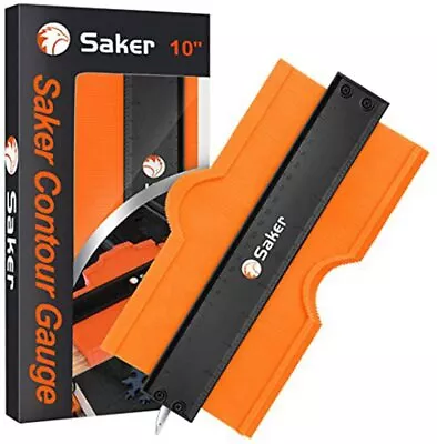 Saker Contour Gauge (10 Inch Lock) Profile Tool- Adjustable Lock-Precisely Copy • $109.95