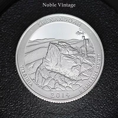 2014 S Silver Proof Shenandoah Quarter - From A Proof Set - 90% Silver • $6.99