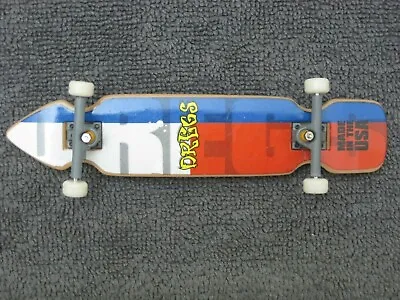 Super Rare Vintage Tech Deck DREGS Longboard Fingerboard Skateboard Sector Nine • $25