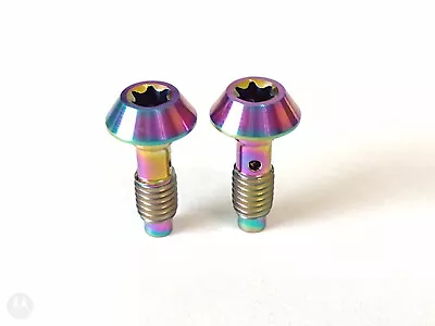 Oil Slick Titanium Banjo Bolt For Magura MT8 MT7 MT6 MT5 Calipers • $10