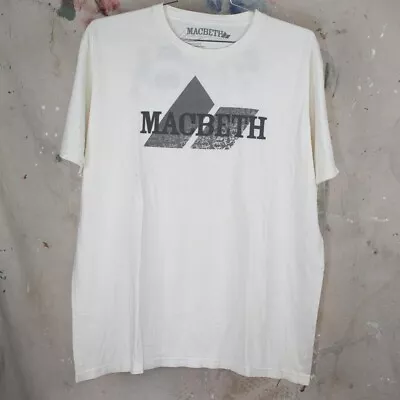 2000s Macbeth White Logo Shirt XL Blink 182 • $45