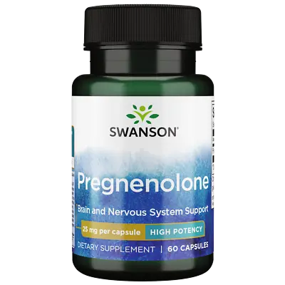Swanson High Potency Pregnenolone 25 Mg 60 Capsules • $8.63