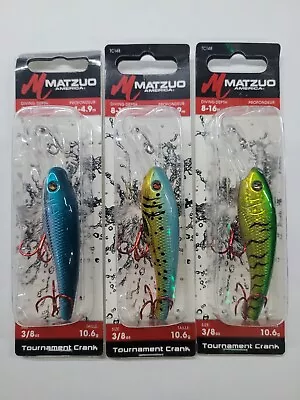 Matzuo Tournament Crank Lot Of 3 • $21.99