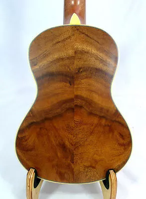 $99 • Buy Alulu Solid Acacia Koa Tenor Ukulele, Natural Wood Grain, Hard Case, HU832