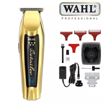 Wahl Professional 5 Star Gold Cordless Detailer Trimmer • £85