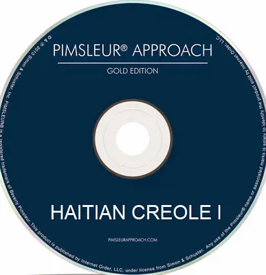 £44 • Buy Pimsleur Haitian Creole I - 16 CDs - Level 1 (One) - 30 Units