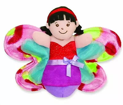 NWT 2009 Manhattan Toy Flying Fairies Fairy Hand Puppet Lila 9  X 8  • $8.99