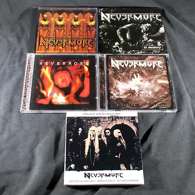 Nevermore CD Lot Of 7 - S/T; In Memory; Politics Of Ecstasy; Dreaming Neon Black • $29.99