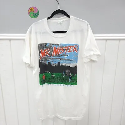 Vintage RARE 1985 Mr. Mister Welcome To The Real World Promo T-shirt | Size: X-L • $110