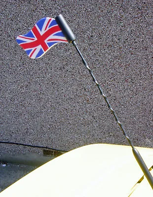 £4.49 • Buy Platinum Jubilee Union Jack Car Aerial Flag UK Flag Includes UK P&P ONLY £4.49