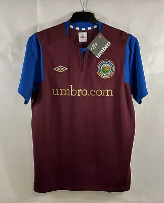 BNWT Linfield 125th Anniversary Away Football Shirt 2011/12 (L) Umbro C883 • £69.99