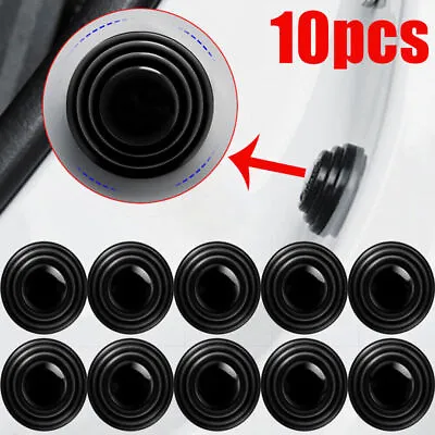 10x Car Door Anti-Collision Pad Sound Insulation W/ Shock Absorbing Gasket Parts • $6.36