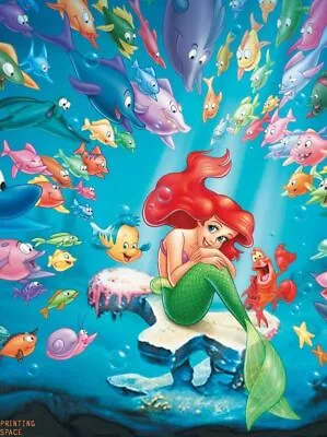 THE LITTLE MERMAID Vintage Classic Disney Collectors Poster 4 - POSTER 20x30 • $18.99