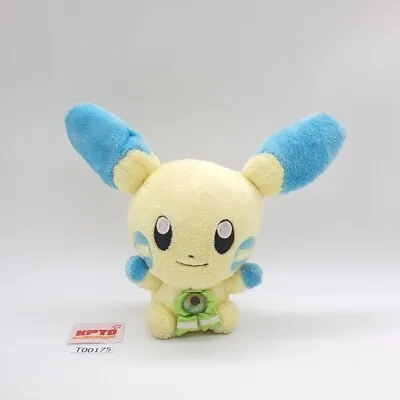 Minun T175 Green Ribbon Contest Pokemon Banpresto 2004 Plush 6  Toy Doll Japan • $12.74