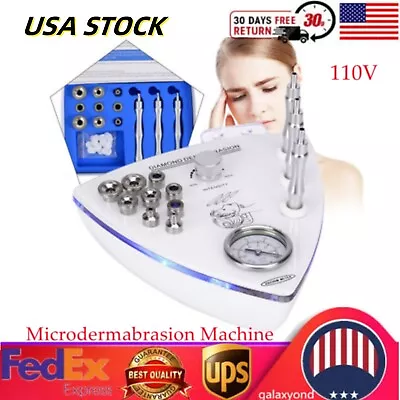 Pro Diamond Microdermabrasion Machine Dermabrasion Facial Peel Vacuum Skin Care  • $57