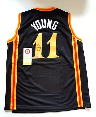 Signed Trae Young JerseyAuthenticated By BeckettUSASP With Holograms And COA • $449