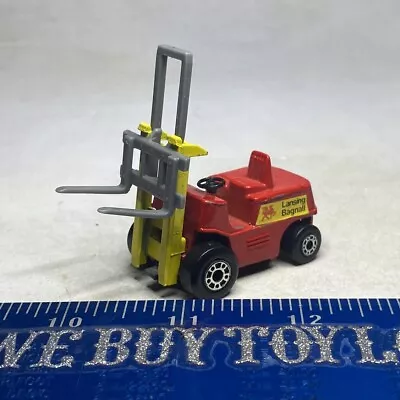 Vintage Matchbox Superfast - #15 Fork Lift Pallet Jack - Red 100% Complete- 1972 • $9.95