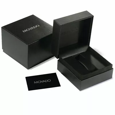 Brand New Authentic Movado Watch Gift Box With Warranty Booklet • $21.99