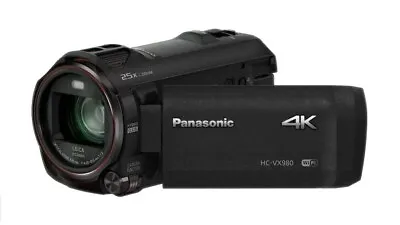 Panasonic HC-VX980EB-K 4K Leica Hybrid Wireless Camcorder Video Camera 18MP • £419