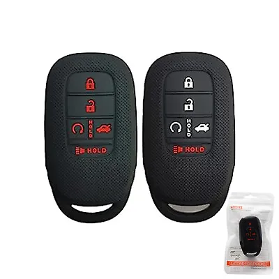 For 2022 Honda  Accord Civic HRV SILICONE Smart Remote Key Fob Case Cover Bag. • $8.49