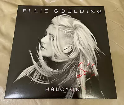 Halcyon 12” Vinyl LP Signed By Ellie Goulding (Record 2012) • $149.99