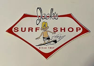 Jack's Surf Shop Sticker Vintage 1980’s 6 Inch Vintage Decal Huntington Beach • $10.99