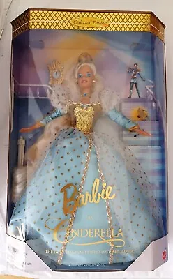 Vintage Doll By Mattel #16900 Barbie Cinderella Collector's Edition 1996 Blonde • $20