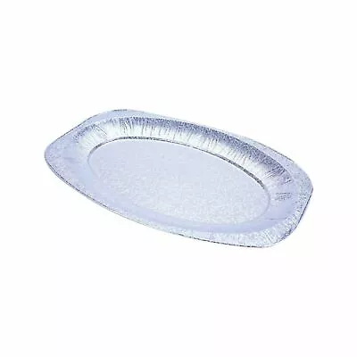 £7.89 • Buy Oval Aluminium Foil Tray Buffet Disposabl Party Serving Food Platters