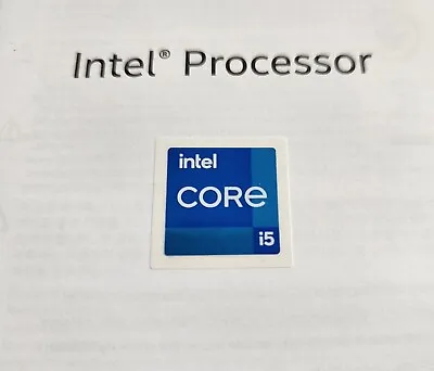 New Intel Core I5  Sticker 10-pack  18mmx18mm • $7.95