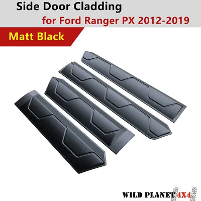 Side Door Body Cladding Molding Trim Fit Ford Ranger PX1 PX2 PX3 2012-2019 • $84.95