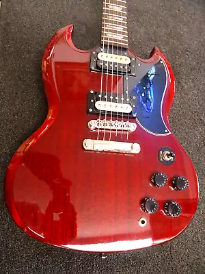 Cherry Red Epiphone SG-PRO Custom Shop Limited Edition 2012 Guitar + GIG Bag • $500