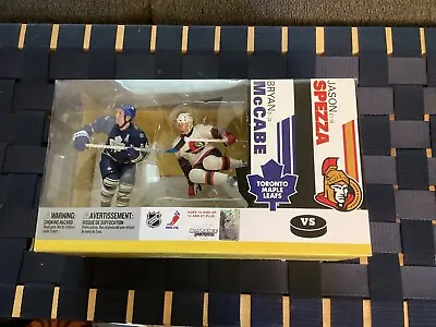 McFarlane Toys Jason Spezza Senators Bryan McCabe Leafs NHL Deluxe 2 Pack Box! • $59.95