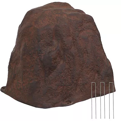 Artificial Polyresin Landscape Rock With Stakes - Brown By Sunnydaze • $94.95