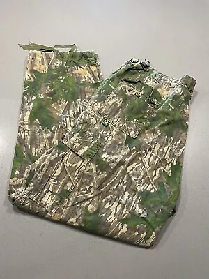 Vintage Mossy Oak Camo Pants Size 2XL 40x32 Hunting Outdoors  • $30