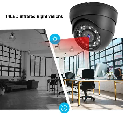 1080p CCTV Dome Camera AHD Camera Surveillance NTSC System For Bus Boat Car  • £29.36