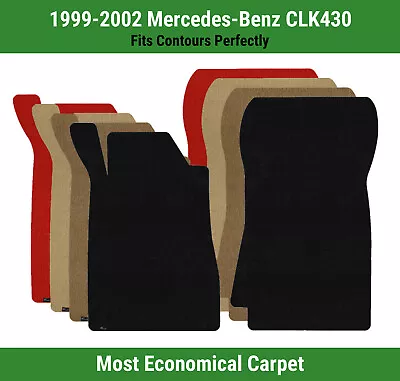 Lloyd Velourtex Front Row Carpet Mats For 1999-2002 Mercedes-Benz CLK430  • $93.99