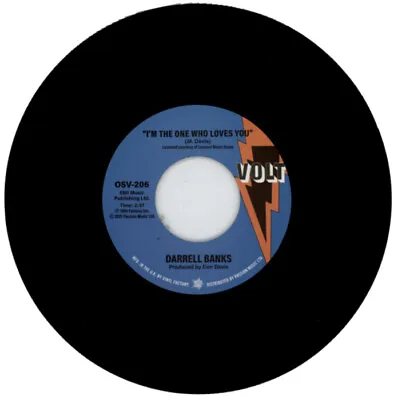 DARRELL BANKS   I'M THE ONE WHO LOVES YOU C/w FORGIVE ME  1969 NORTHERN SOUL • £12.99