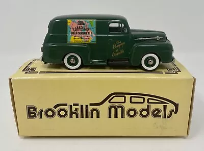 Brooklin Models 42x - 1952 Ford F1 Panel Delivery  Canada Dry  - CTCS 1992 • $3