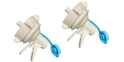 NEW 2 Pack Water Jug Dispenser Valve Cap Spout 55mm Crown Top Plastic Faucet • $13.99