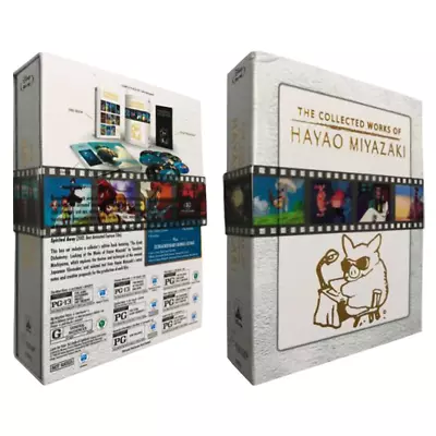 The Collected Works Of Hayao Miyazaki (Blu-ray 12-Disc Set) Studio Ghibli New • $31.97