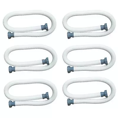 Intex 1.5 Inch Diameter Water Accessory Pool Pump Replacement Hose (6 Pack) • $41.19